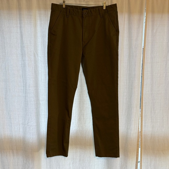 Men's olive pants - Picture 1 of 7